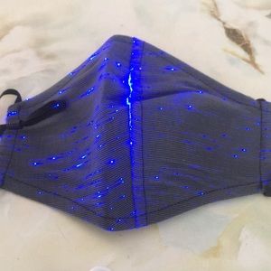 Face Mask with lights in many colors